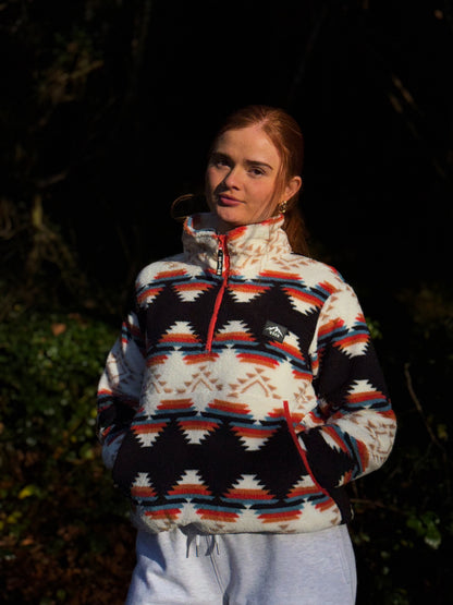 Lucinda Winter fleece draw string & pocket *ultra soft*