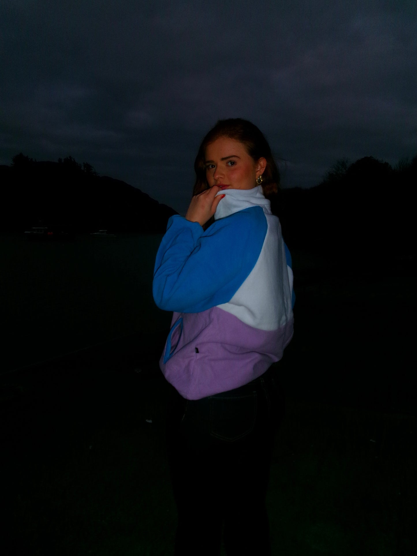 Bethany Ultra Soft fleece! X3 zip pockets & draw string!