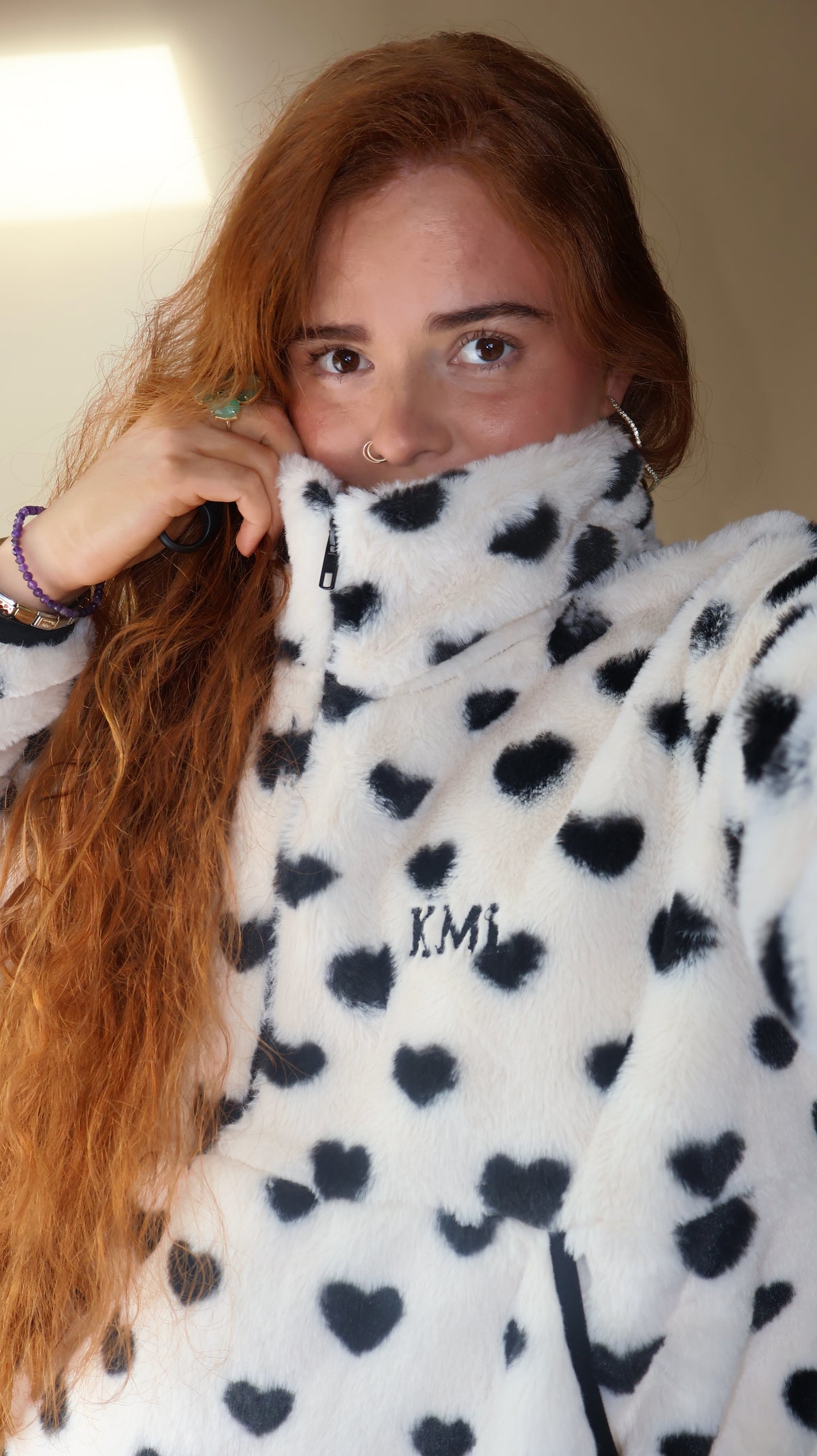 ONCE OFF DROP. Love love love KML Fleece. Pockets & Drawstrings. *Thermal fleece-more dense finish on the inside