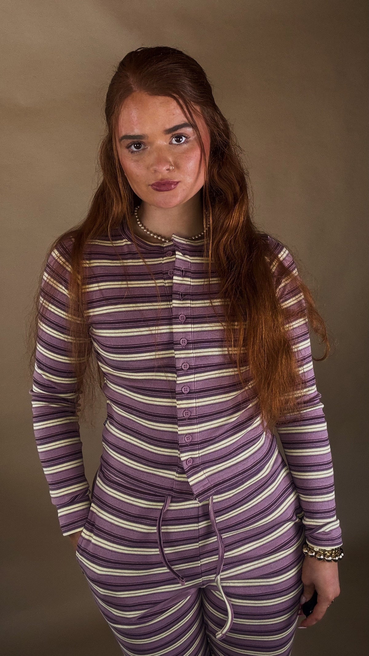 Hannah Ribbed LoungeSet