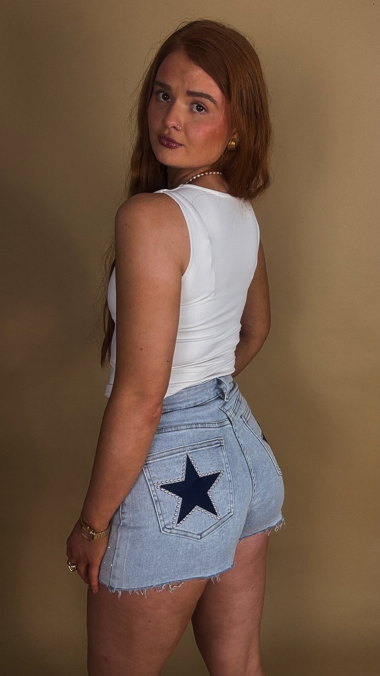 *SHORTS* Amber Super stretch Denim