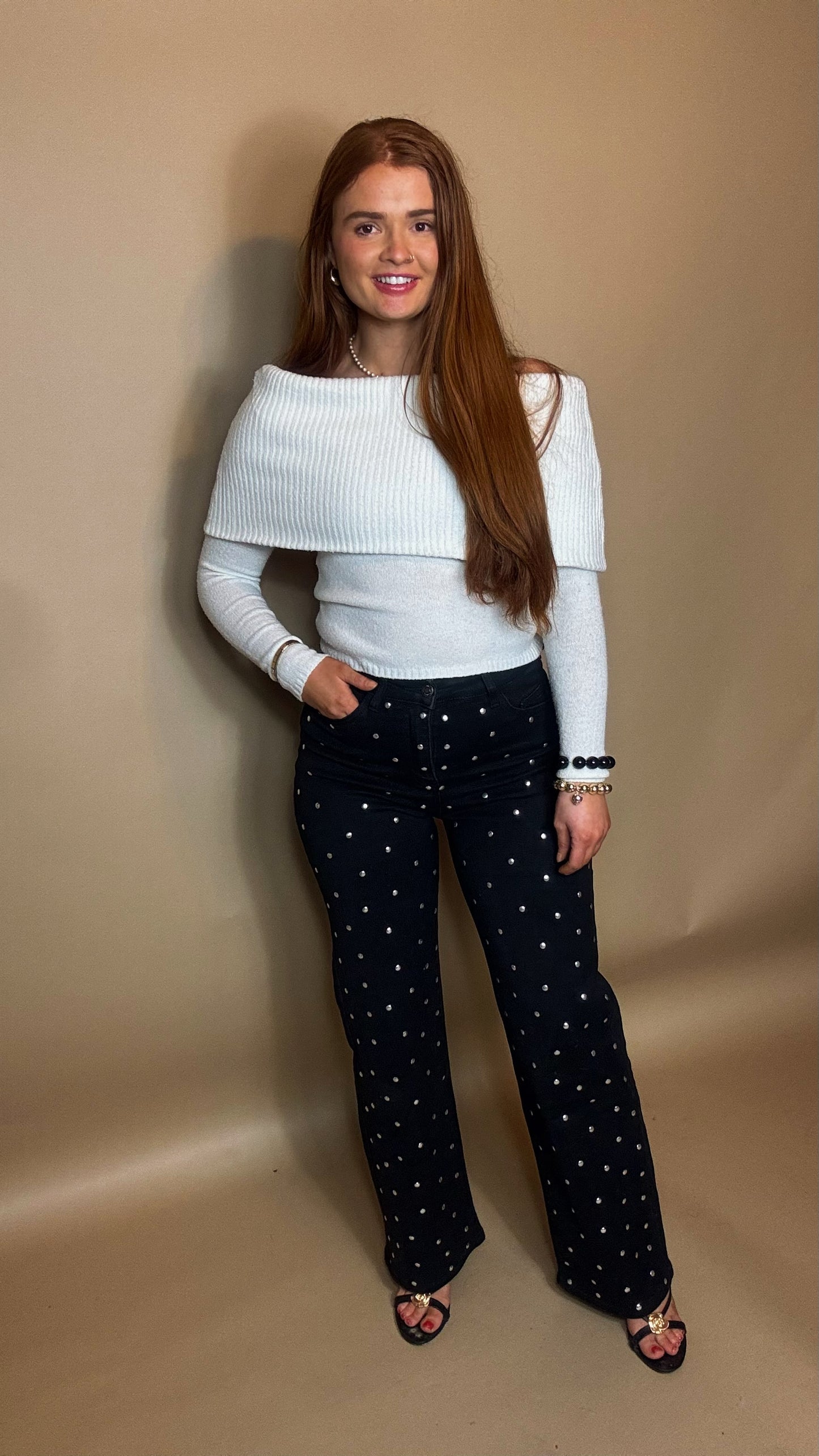 Cheryl  stud SUPER STRETCH JEAN