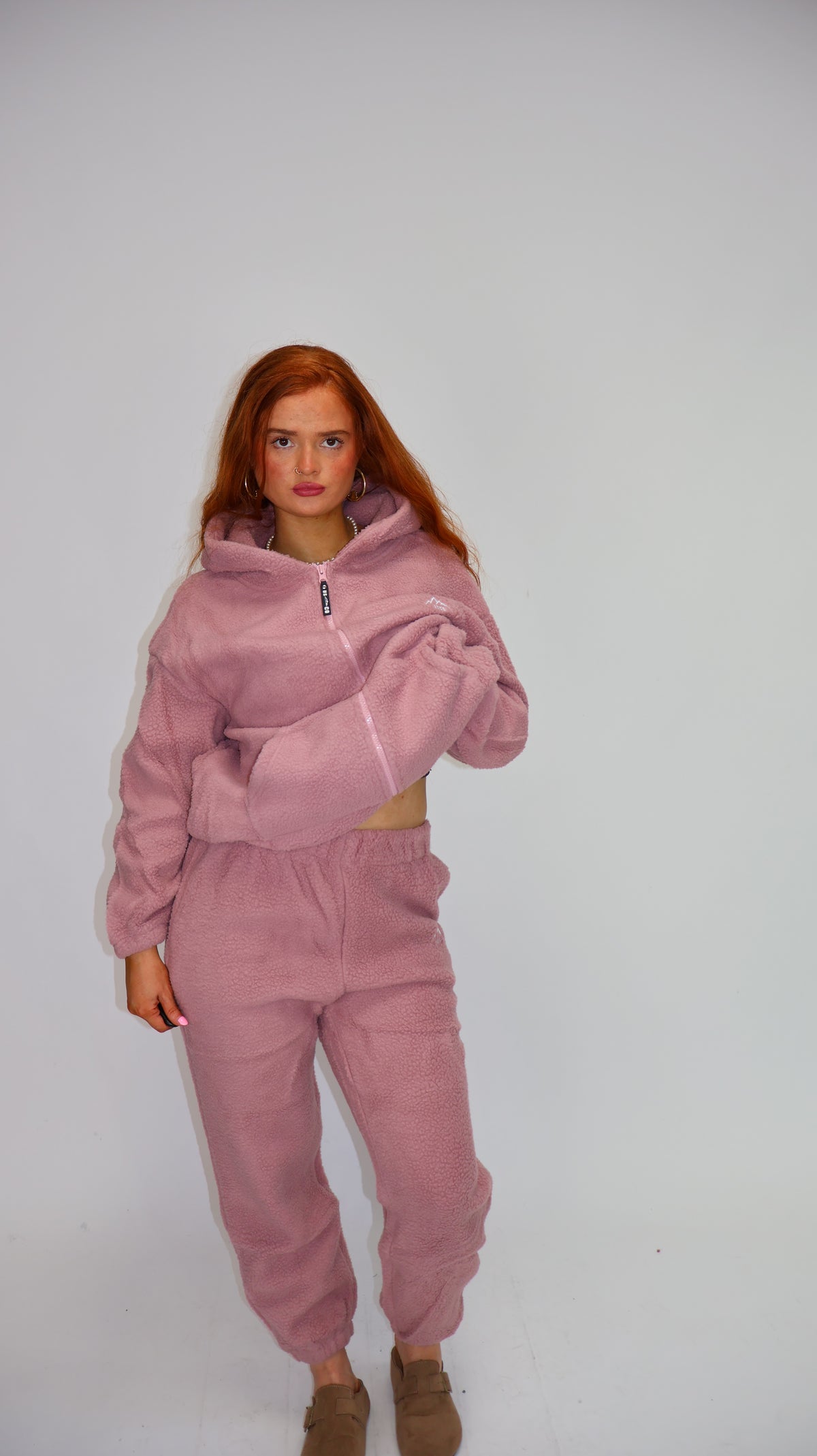 Laila Lavender Fleece Teddy Bear Set