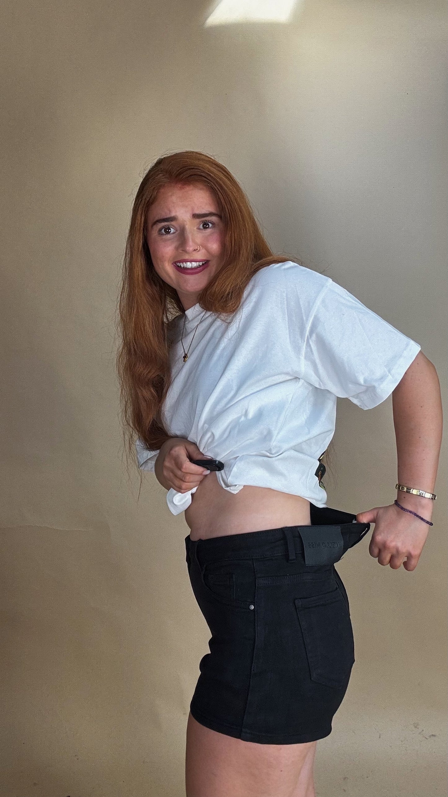 Lily Stretchy Denim Shorts