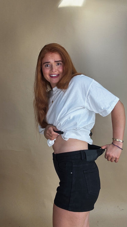 Lily Stretchy Denim Shorts