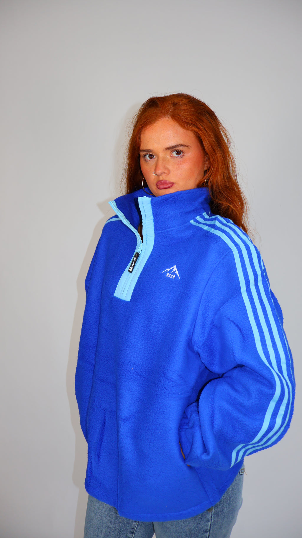 Bonnie Oversized Fleece. Drawstring + pockets