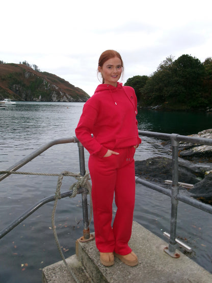 Scarlet 80% cotton SET *oversize hoodie*