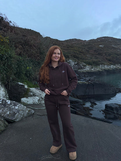 Blair Brown 80% cotton fleece line set