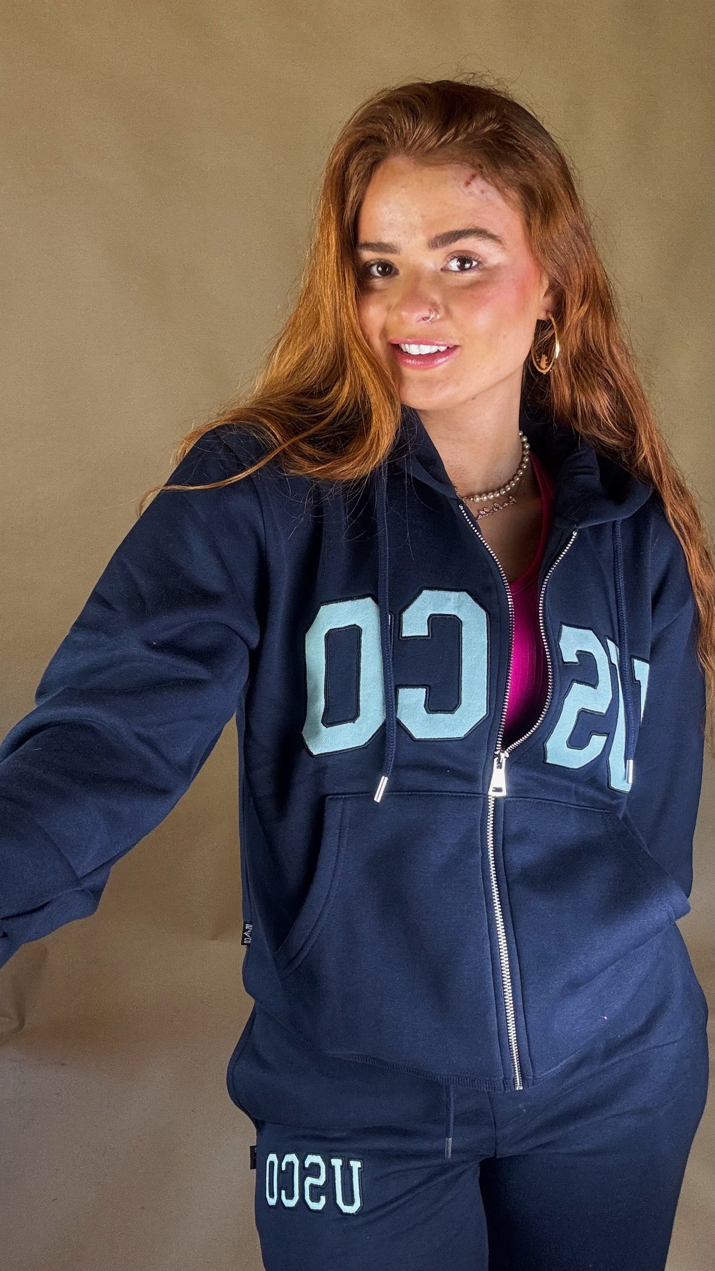 Alyssa 80% cotton SET fleece line set *oversize, size down*