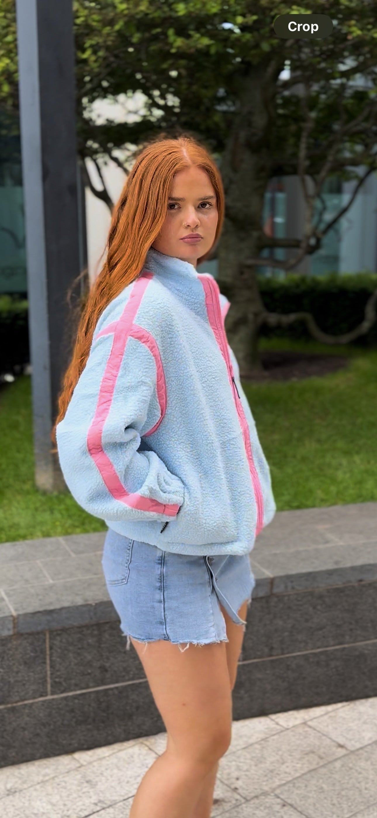 Ivy Full Zip Fleece (Pockets + Drawstring)