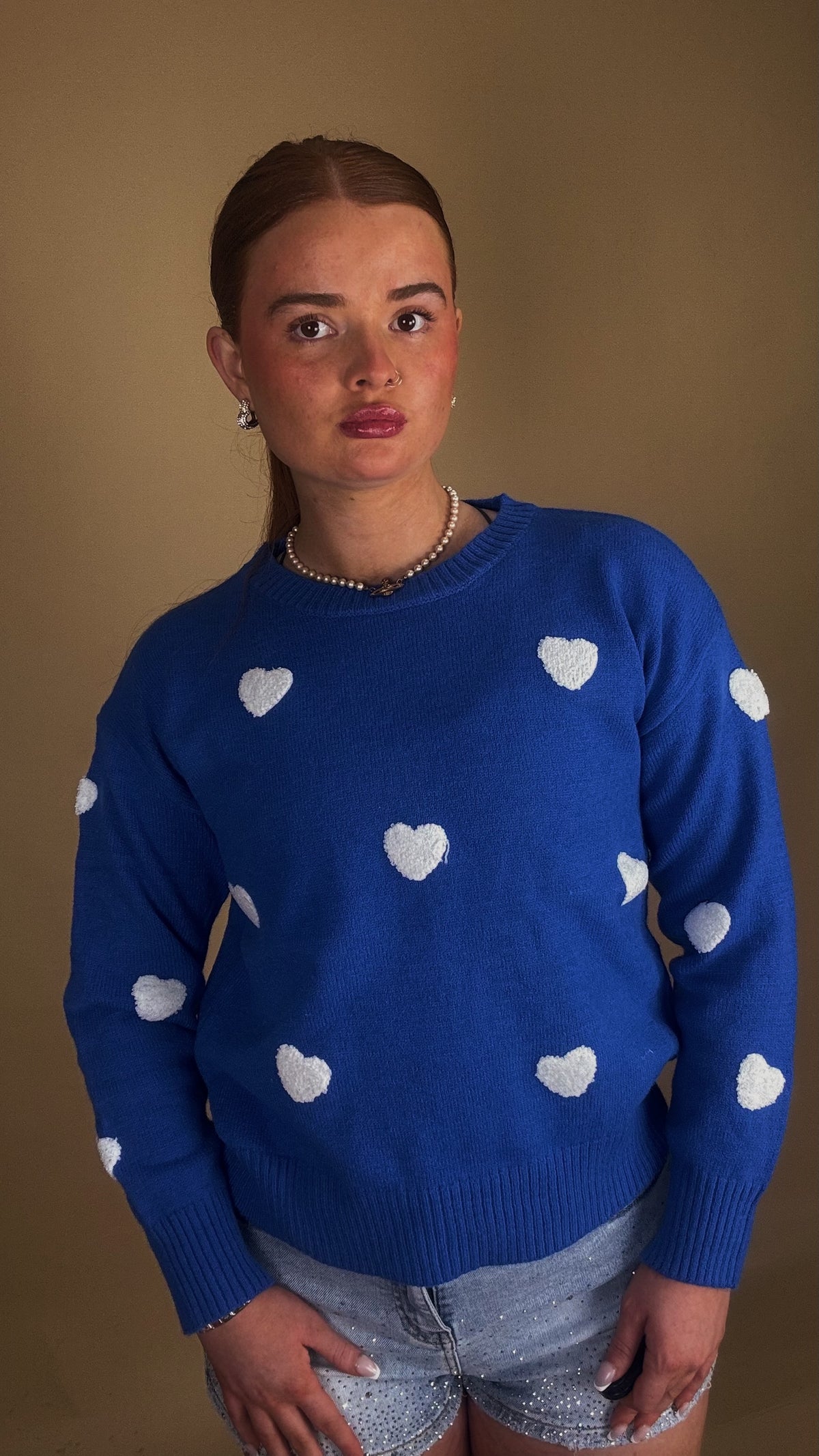 Bell Blue Heart