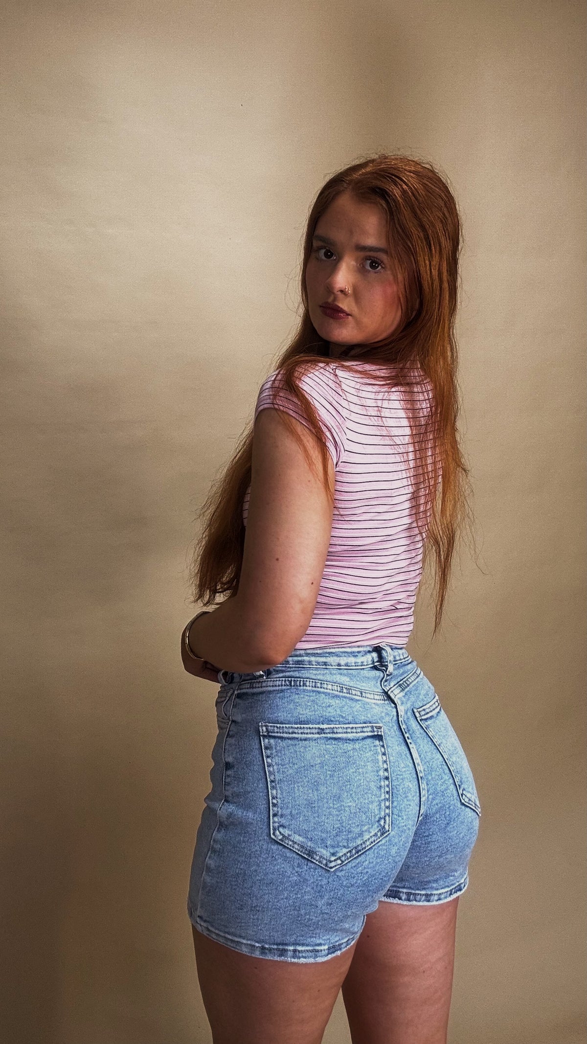 *SHORTS* Taylor Super stretch Crossover Denim