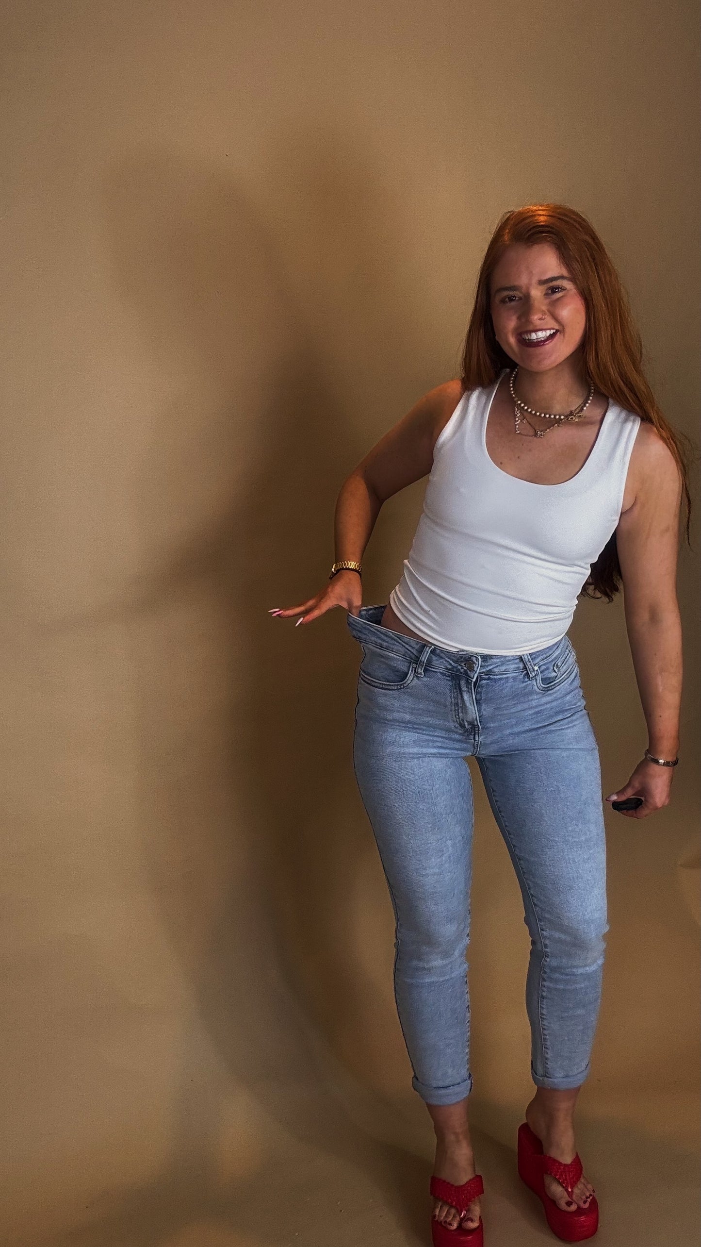 *UP TO UK20* Roxie Super stretch Jean