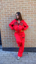 Emilia 80% cotton fleece set