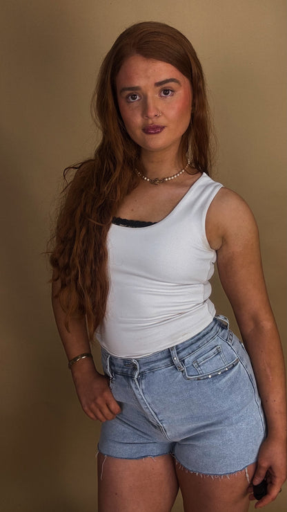 *SHORTS* Victoria Super stretch Denim