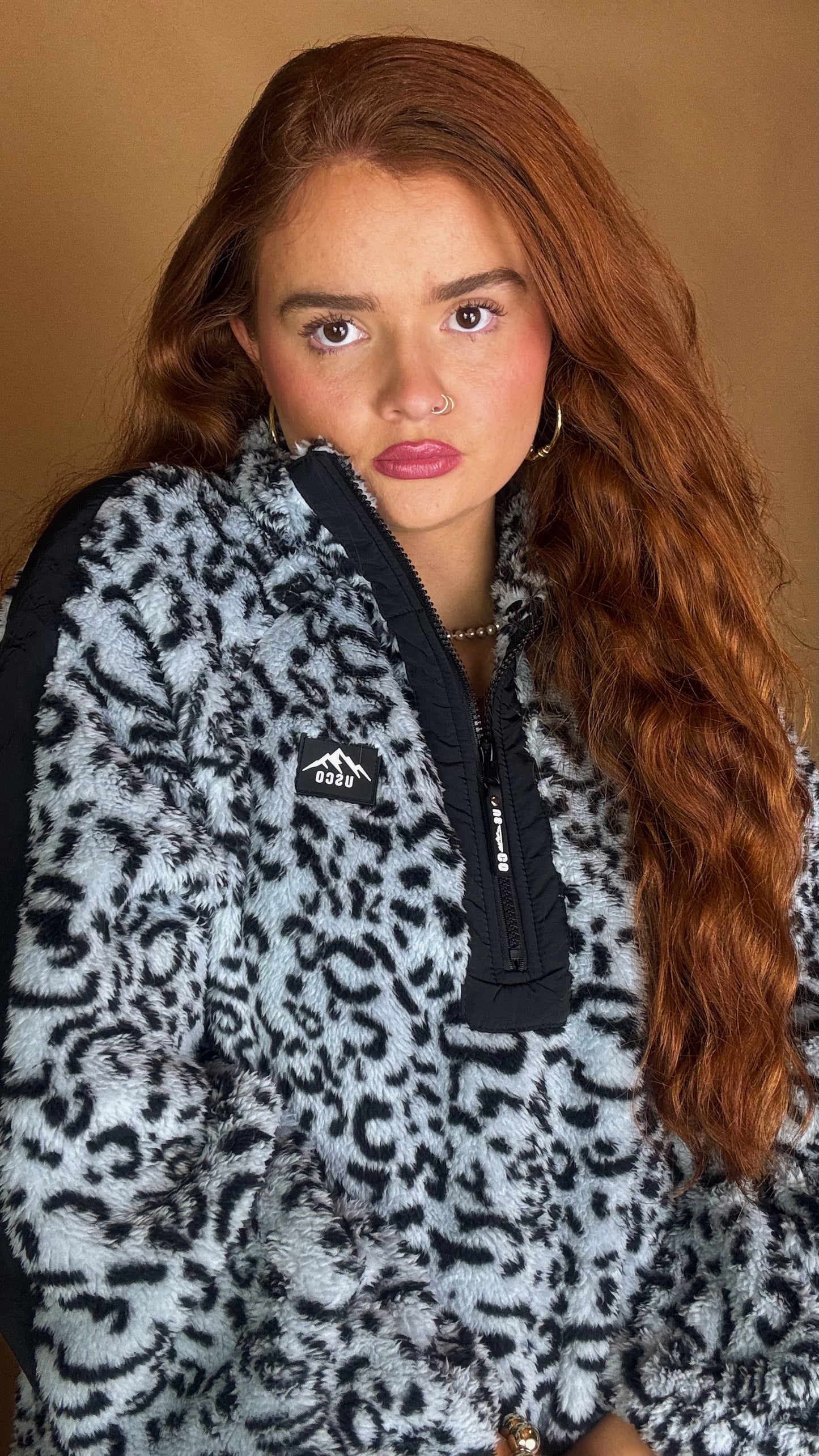 Danielle super soft fleece *size down* Pockets & draw string