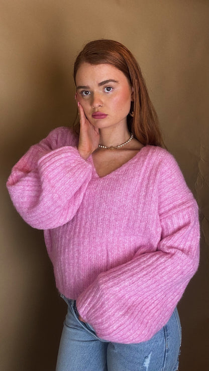 Kayleigh Balloon Sleeve Knit