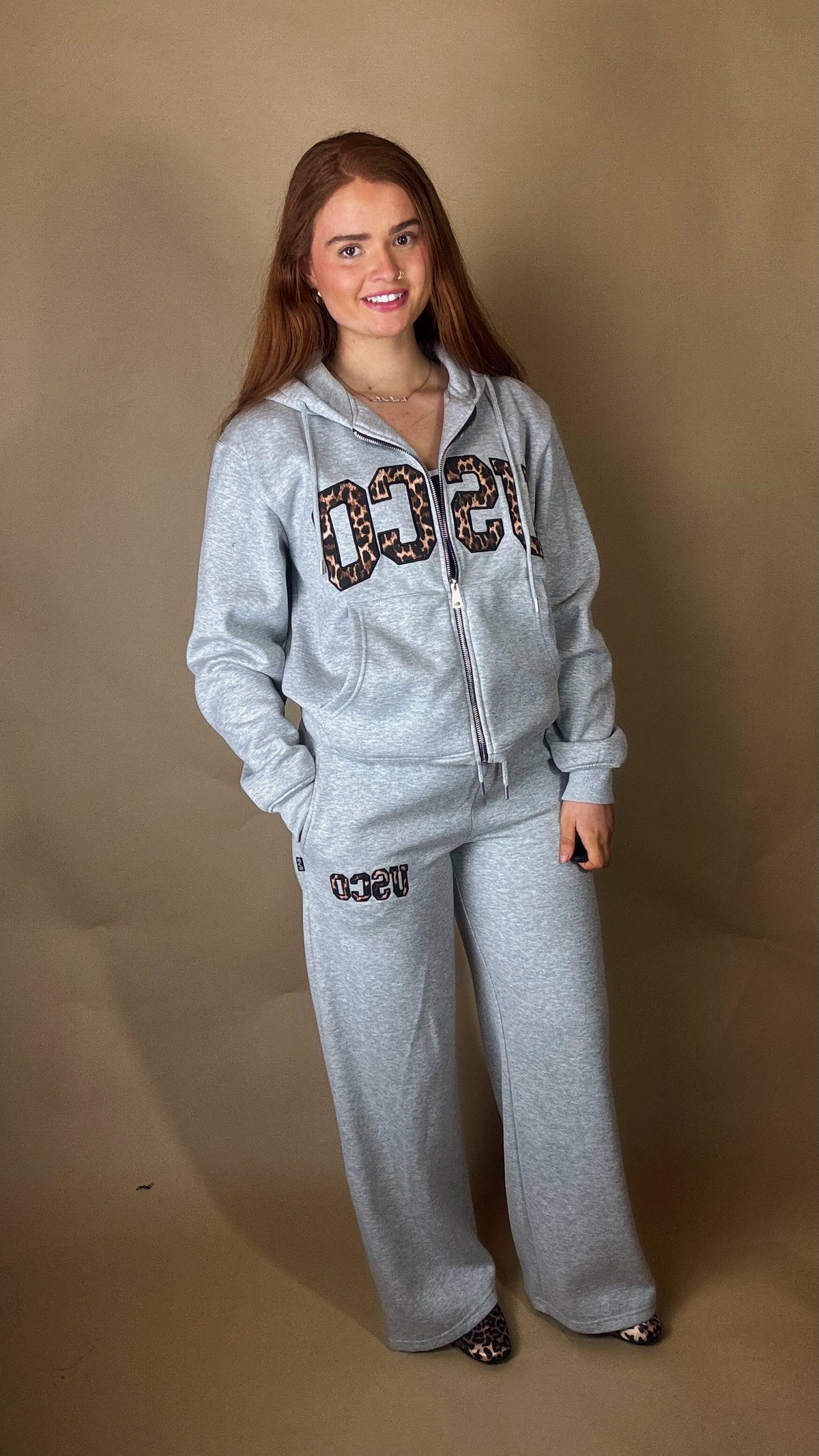 Becca 80% cotton SET fleece line set *oversize, size down*