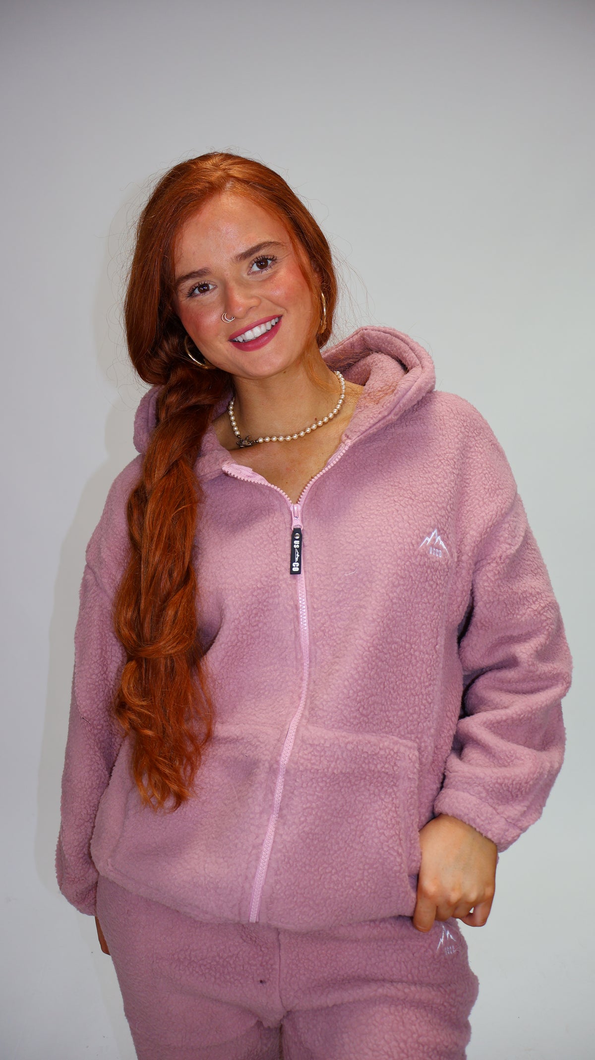 Laila Lavender Fleece Teddy Bear Set