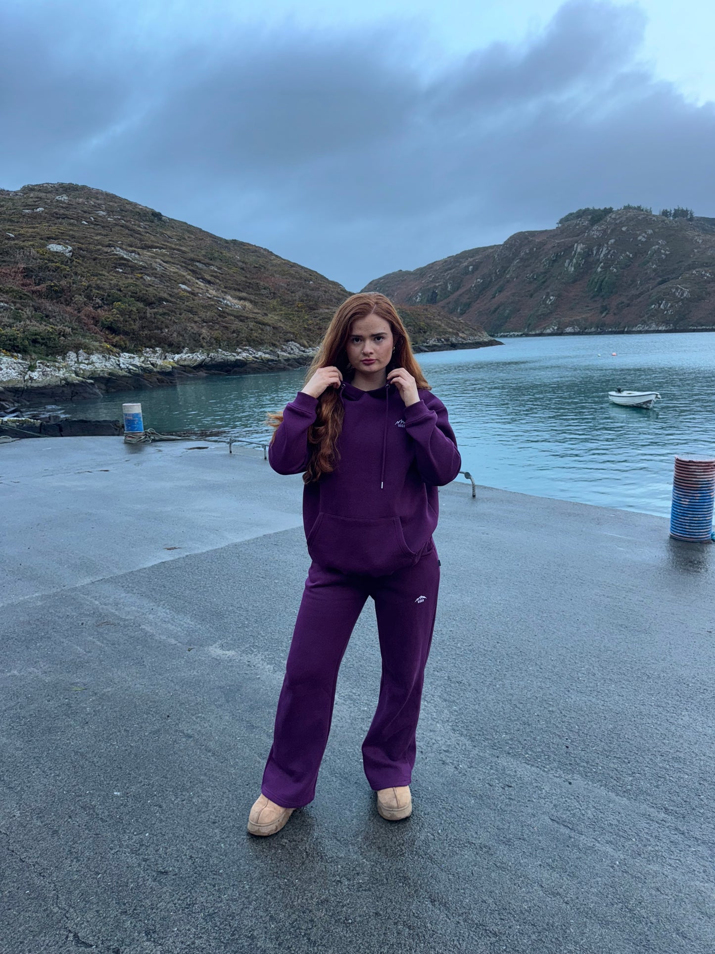 Grace 80% cotton fleece line set