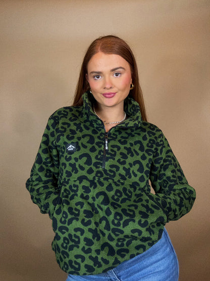 Bronwen leopard fleece *ultra soft*