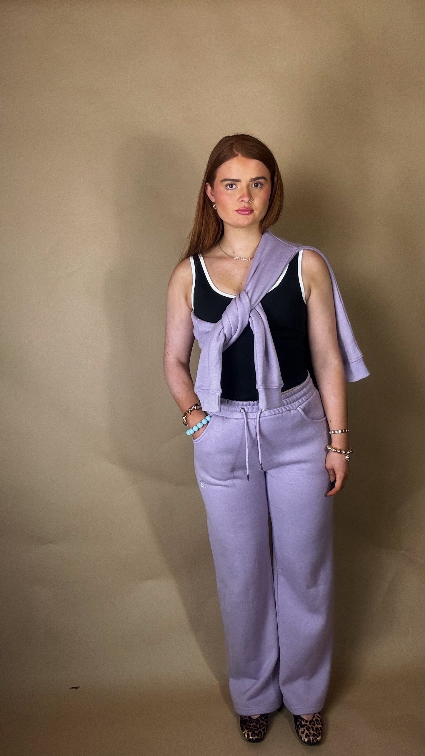 Sadie 80% cotton SET *oversize hoodie* size down