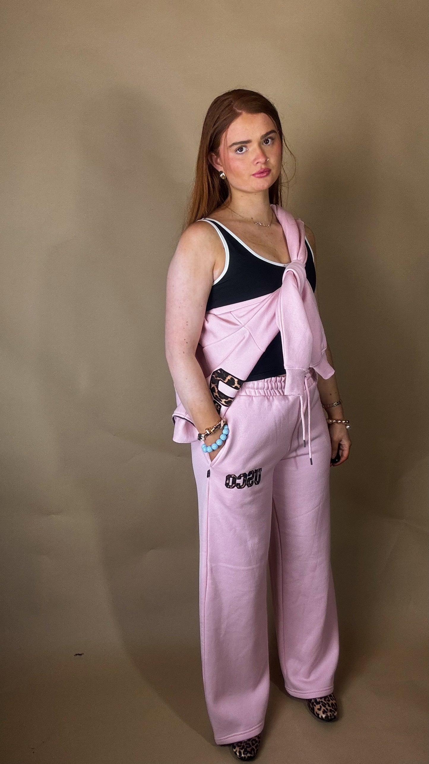 Kat 80% cotton SET fleece line set *oversize, size down*