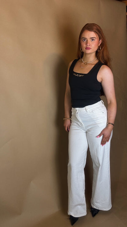 Weronika White Jean