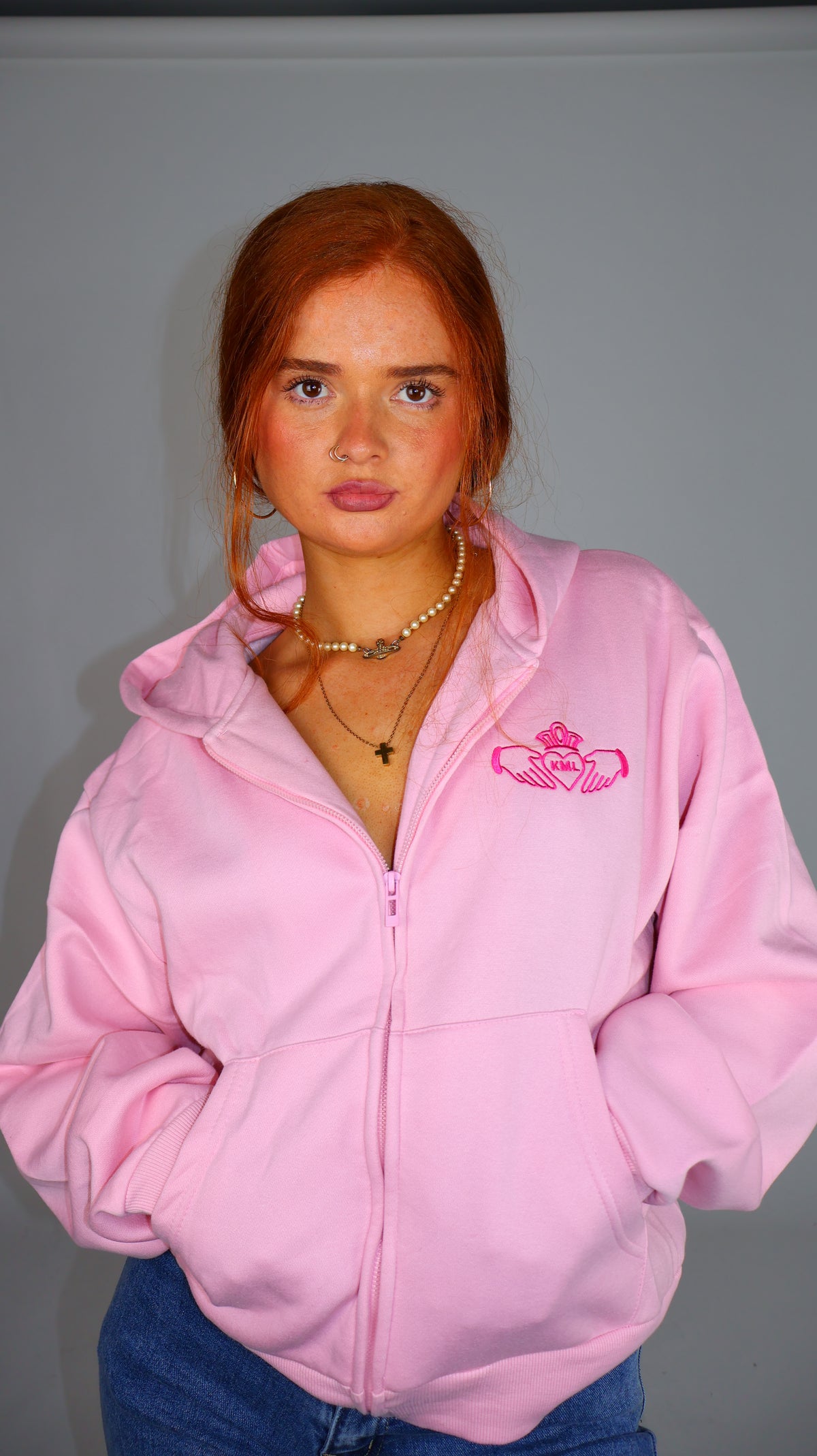 Bláthnaid Claddagh Fleece Hoodie