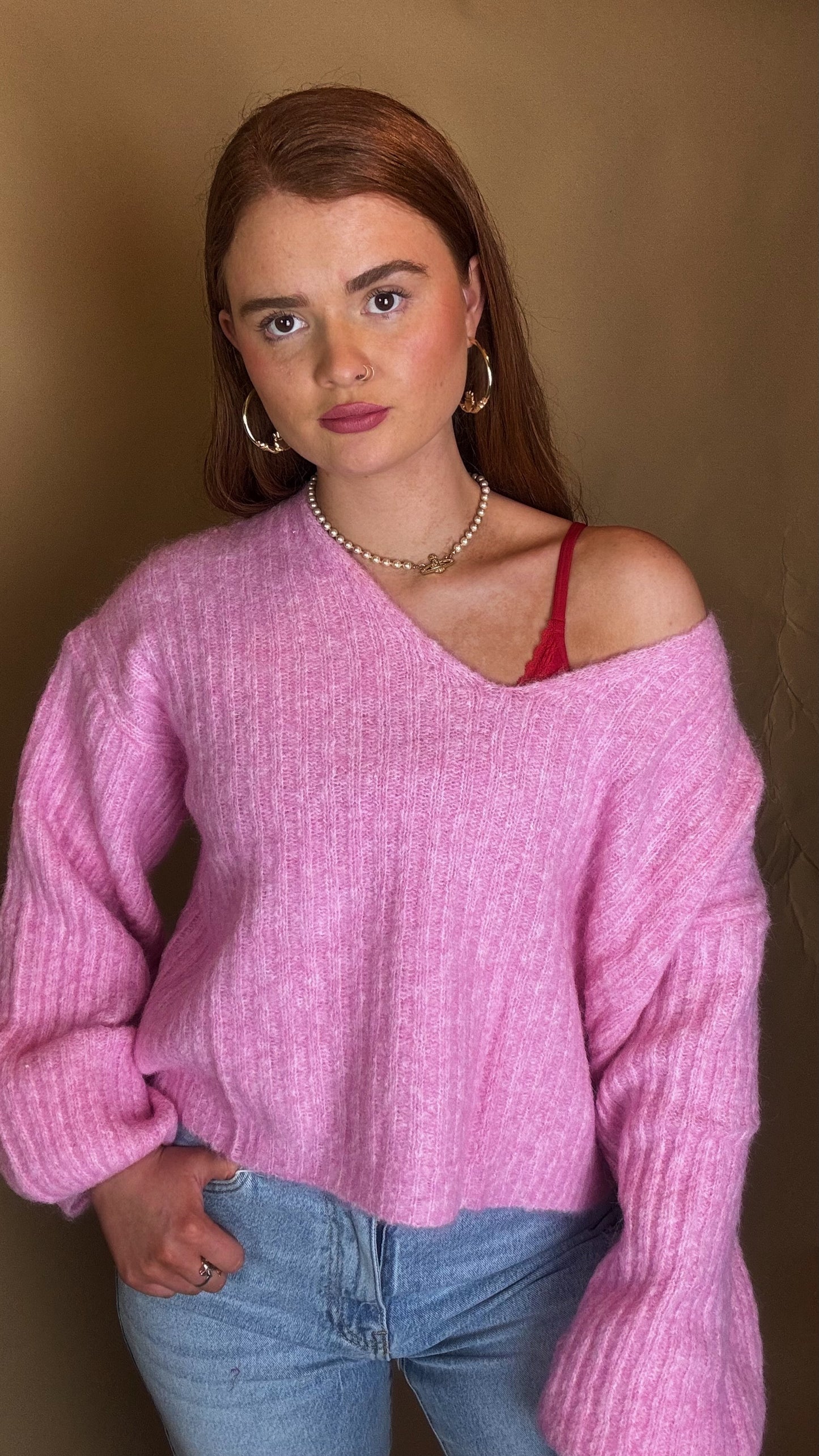 Kayleigh Balloon Sleeve Knit