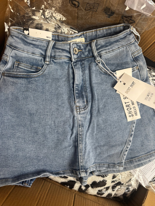 HM6753-1 super stretch skort