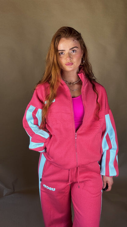 Elle 80% cotton SET fleece line set *oversize, size down*