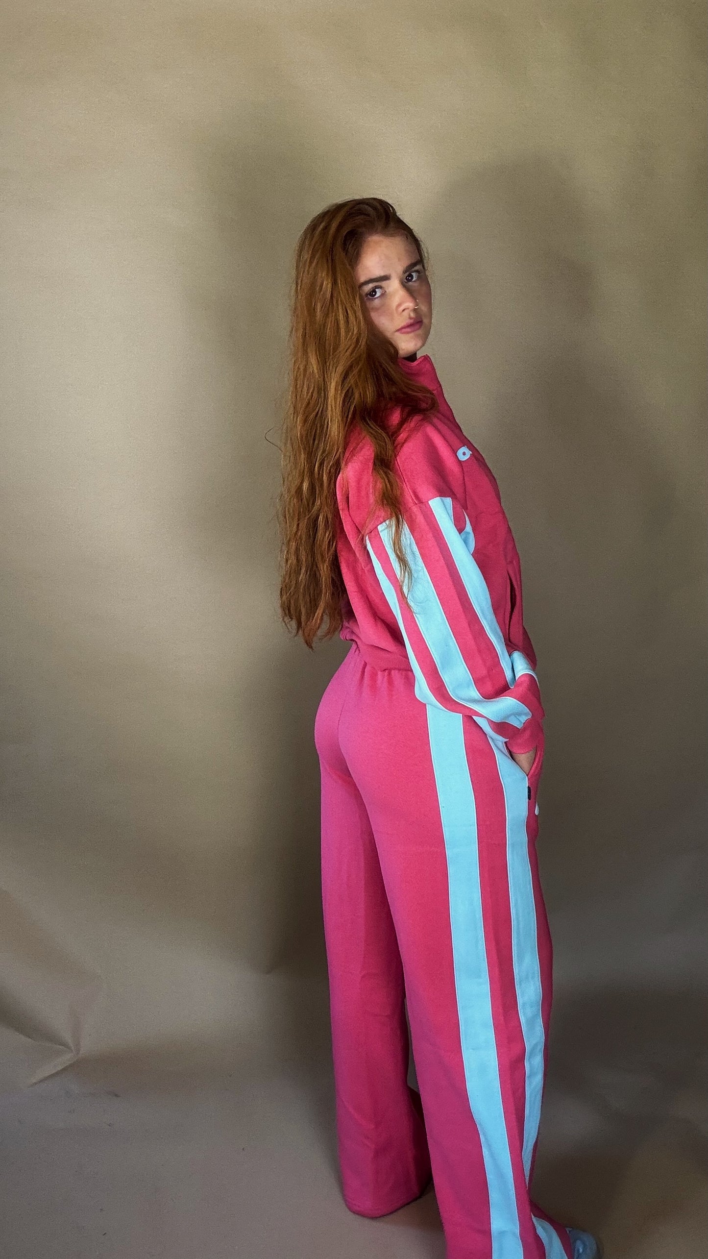 Elle 80% cotton SET fleece line set *oversize, size down*