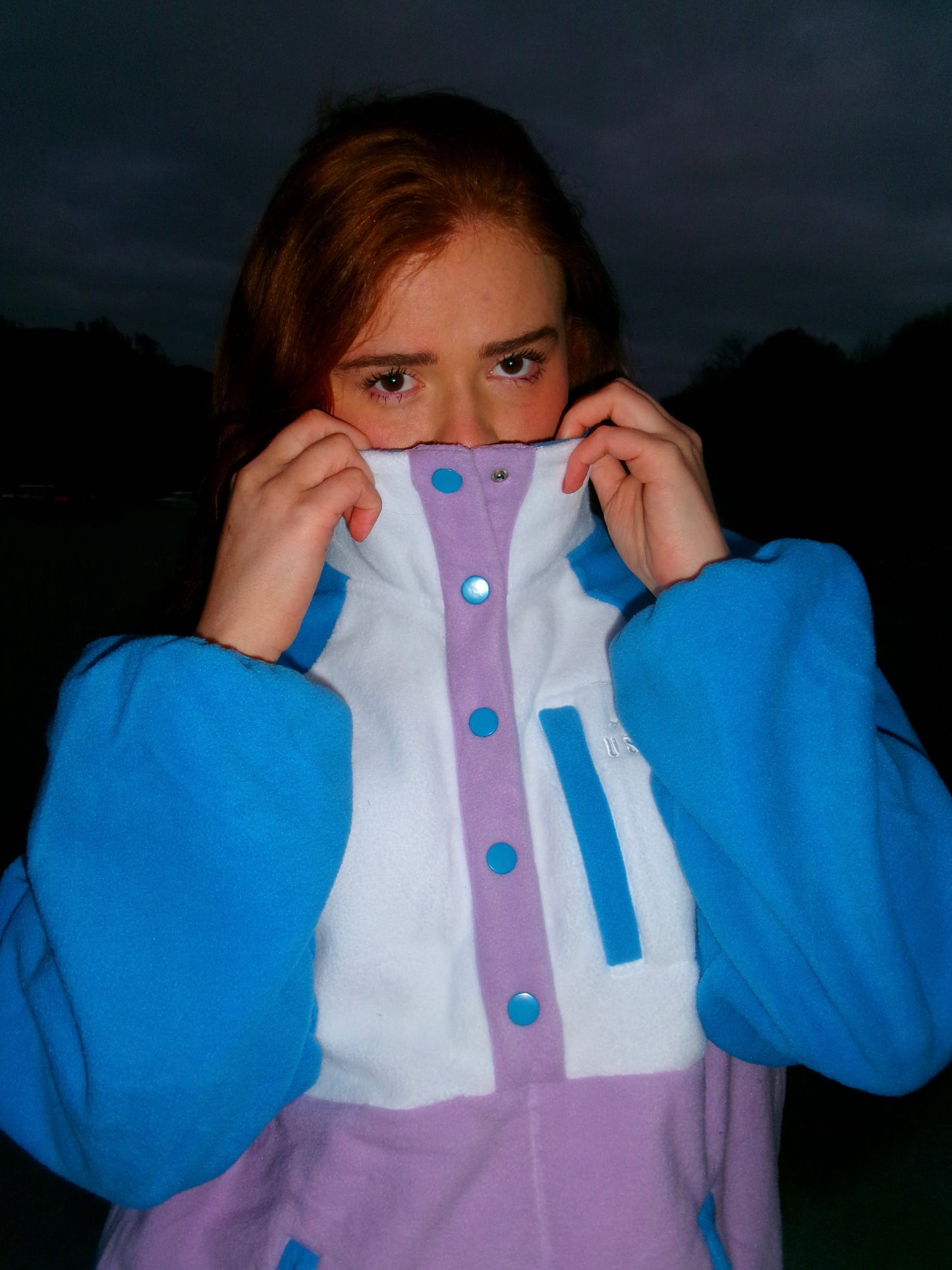 Bethany Ultra Soft fleece! X3 zip pockets & draw string!