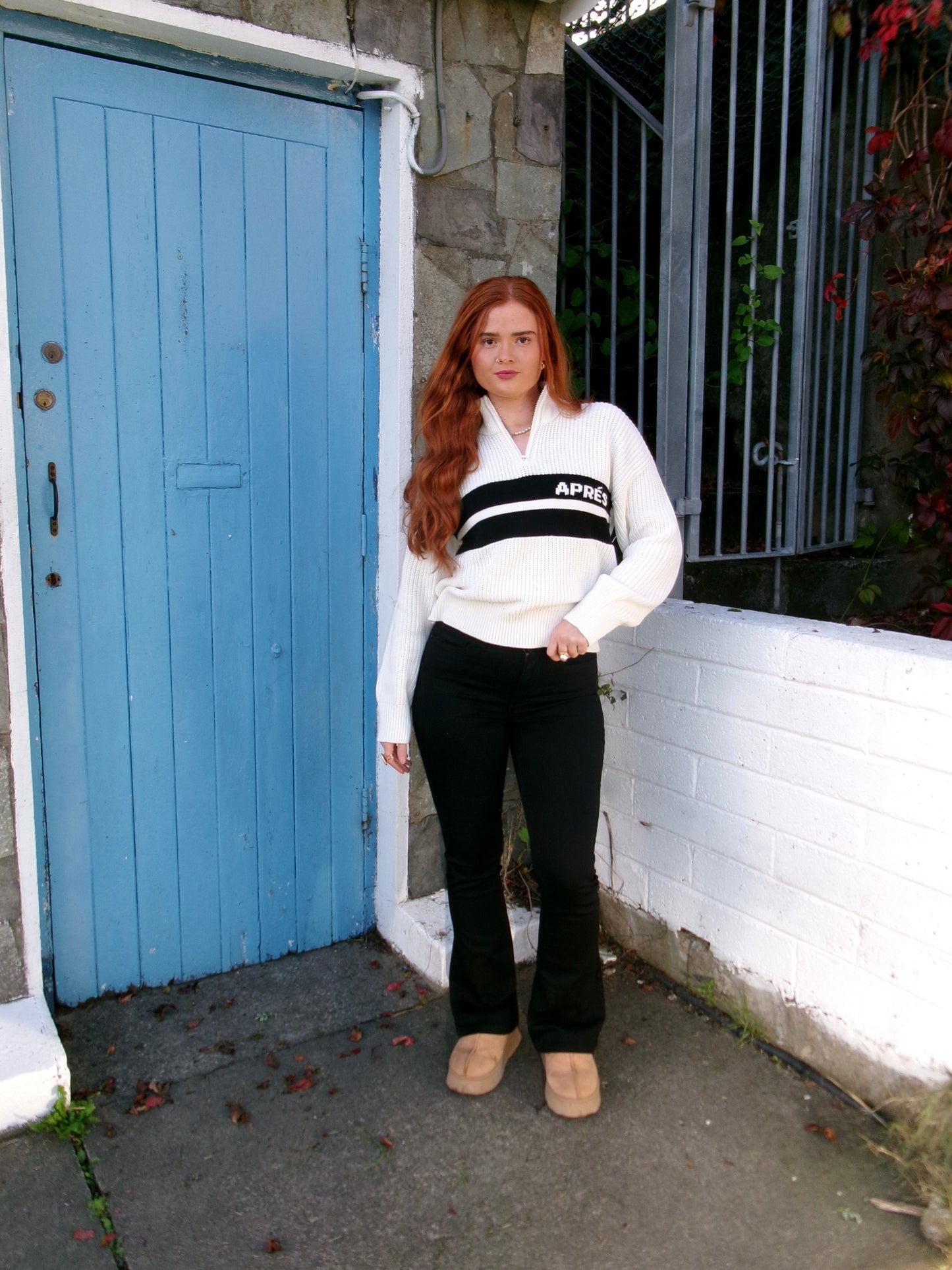 Jamie Knitwear Half Zip *made with recycled cotton*