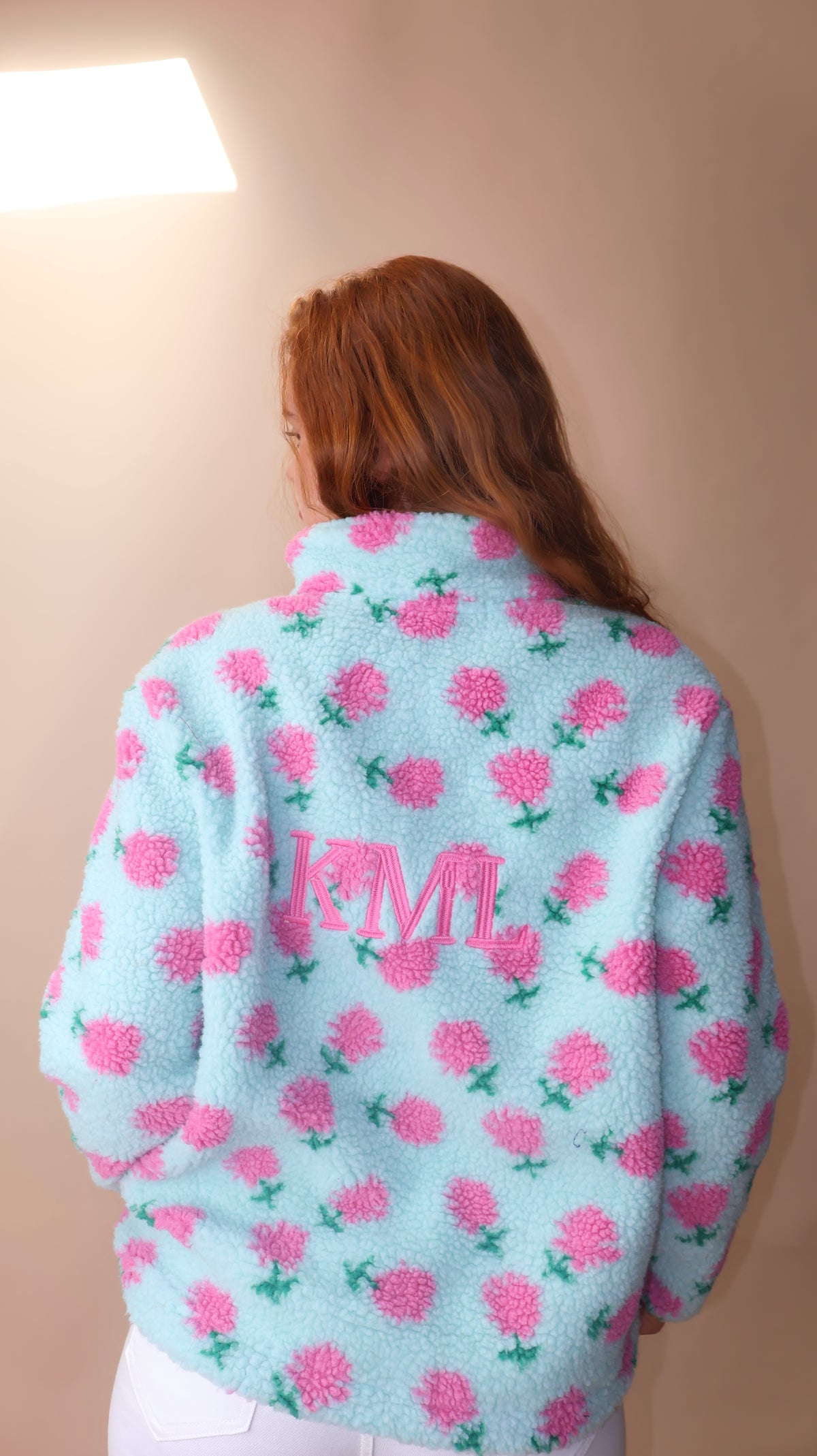 ONE OFF DROP. Peaches KML Limited Edition Fleece. Drawstring & Pockets *Thermal fleece-more dense finish on the inside