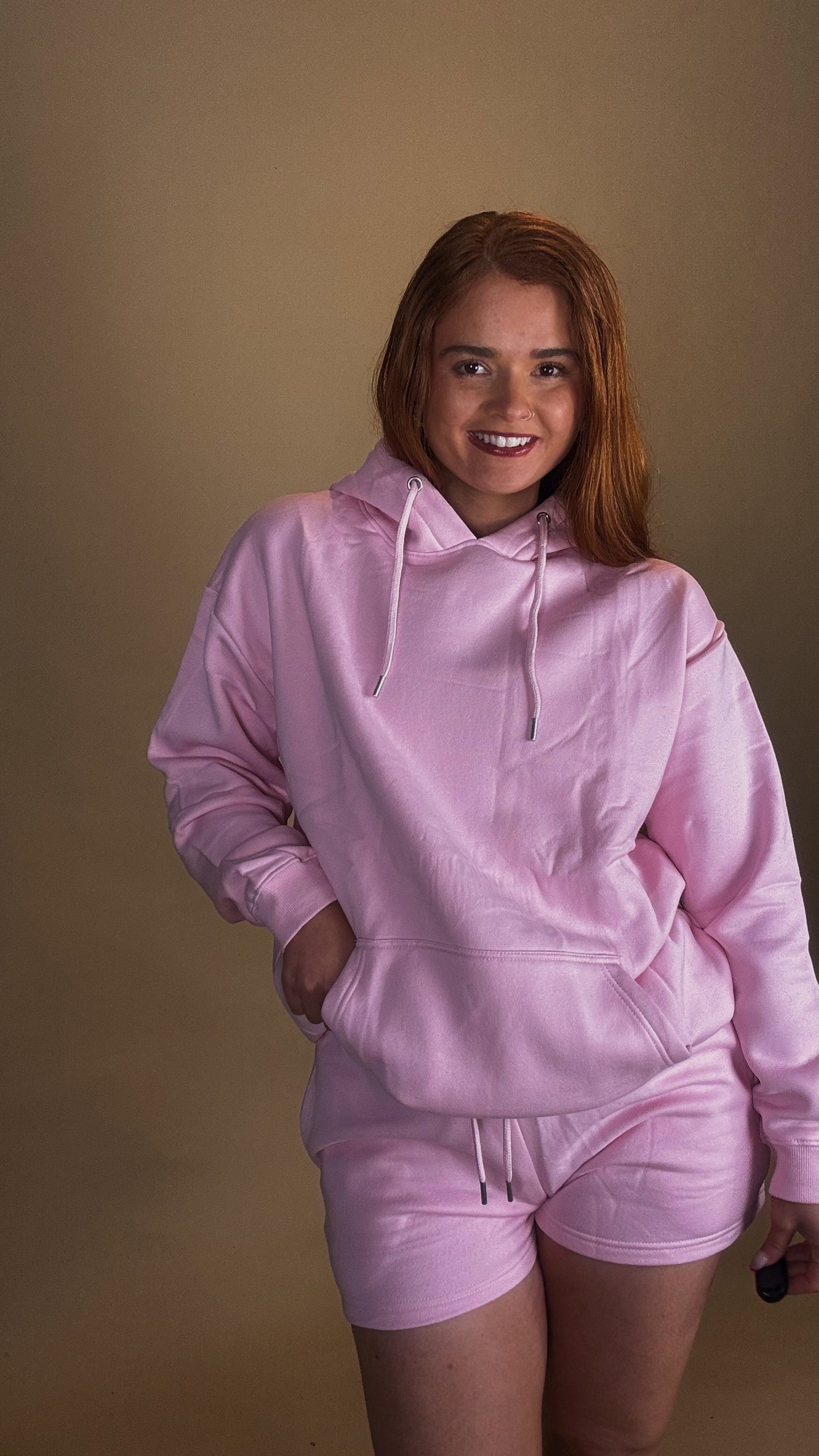 *SHORT SET* Capri 80% cotton fleece