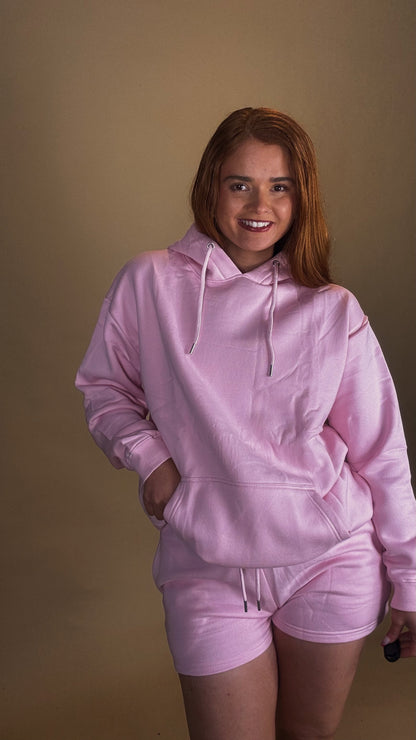 *SHORT SET* Capri 80% cotton fleece