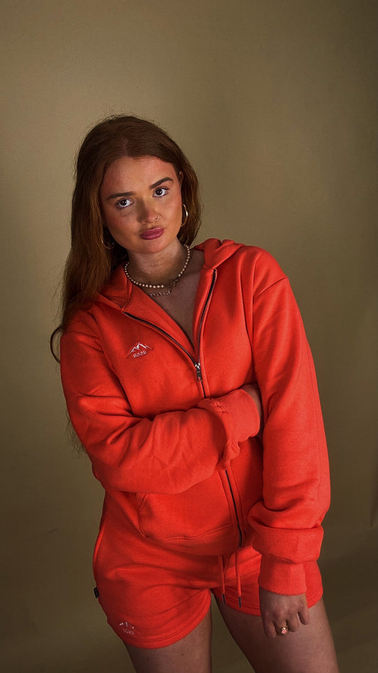 Baywatch Red shorts Pamela set 80% cotton fleece line