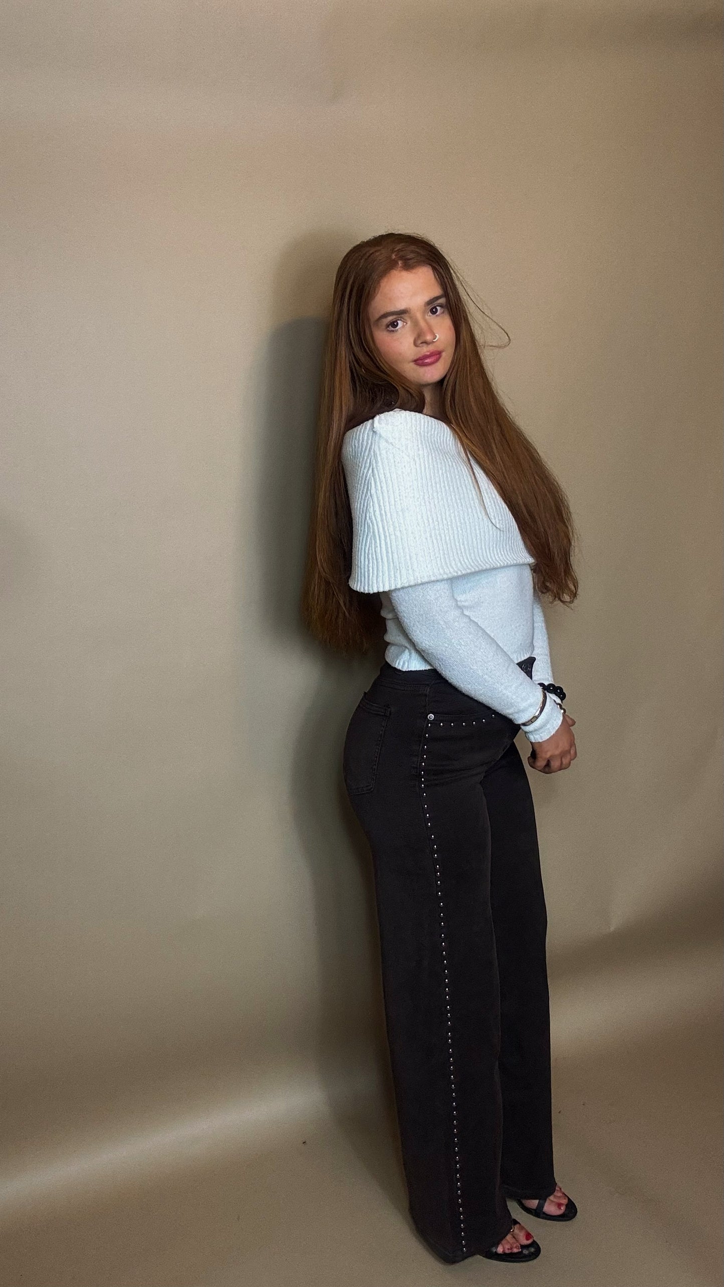 Chloe Brown STUD SUPER STRETCH JEANS 2.0