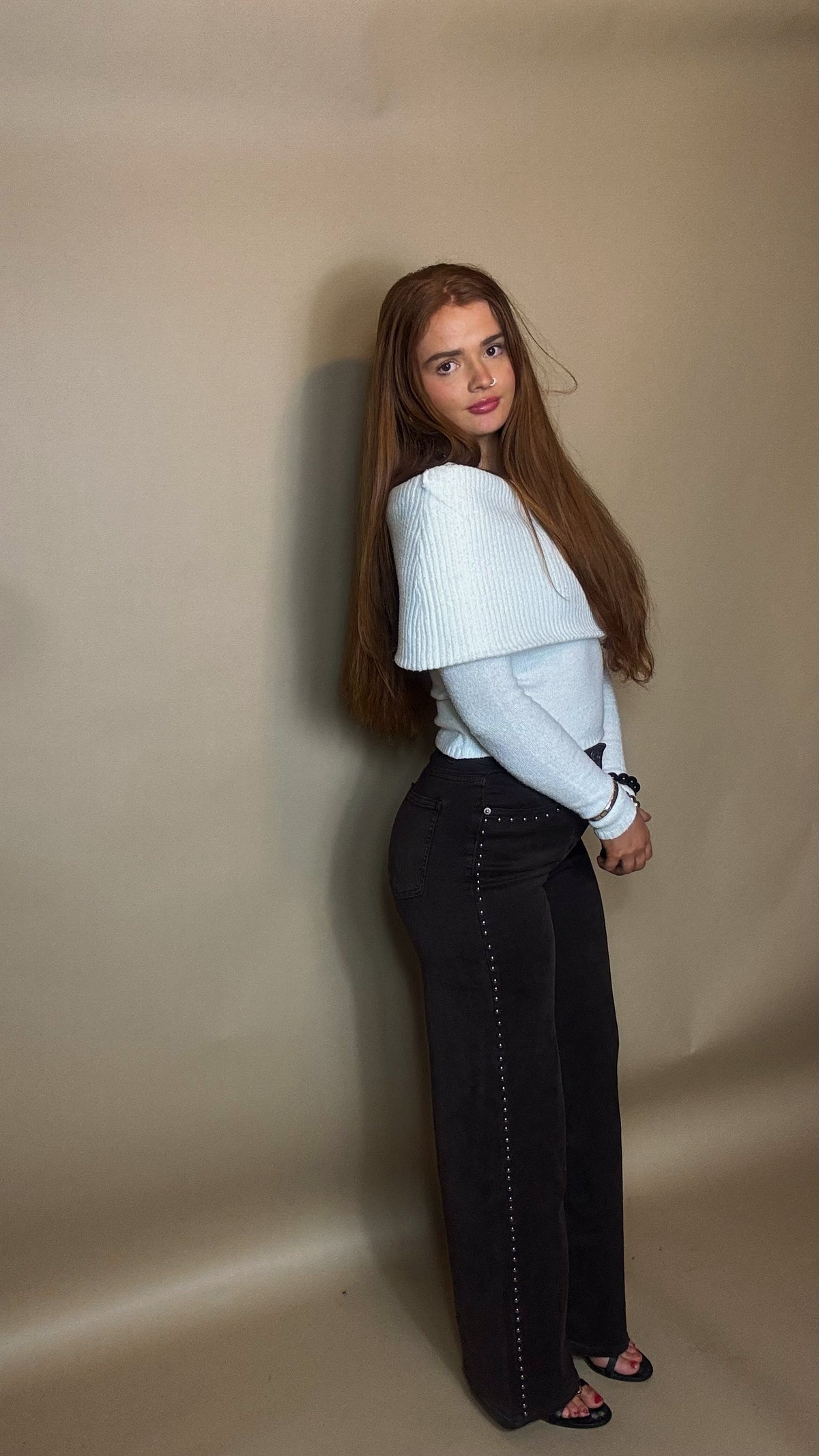 Chloe Brown STUD SUPER STRETCH JEANS 2.0