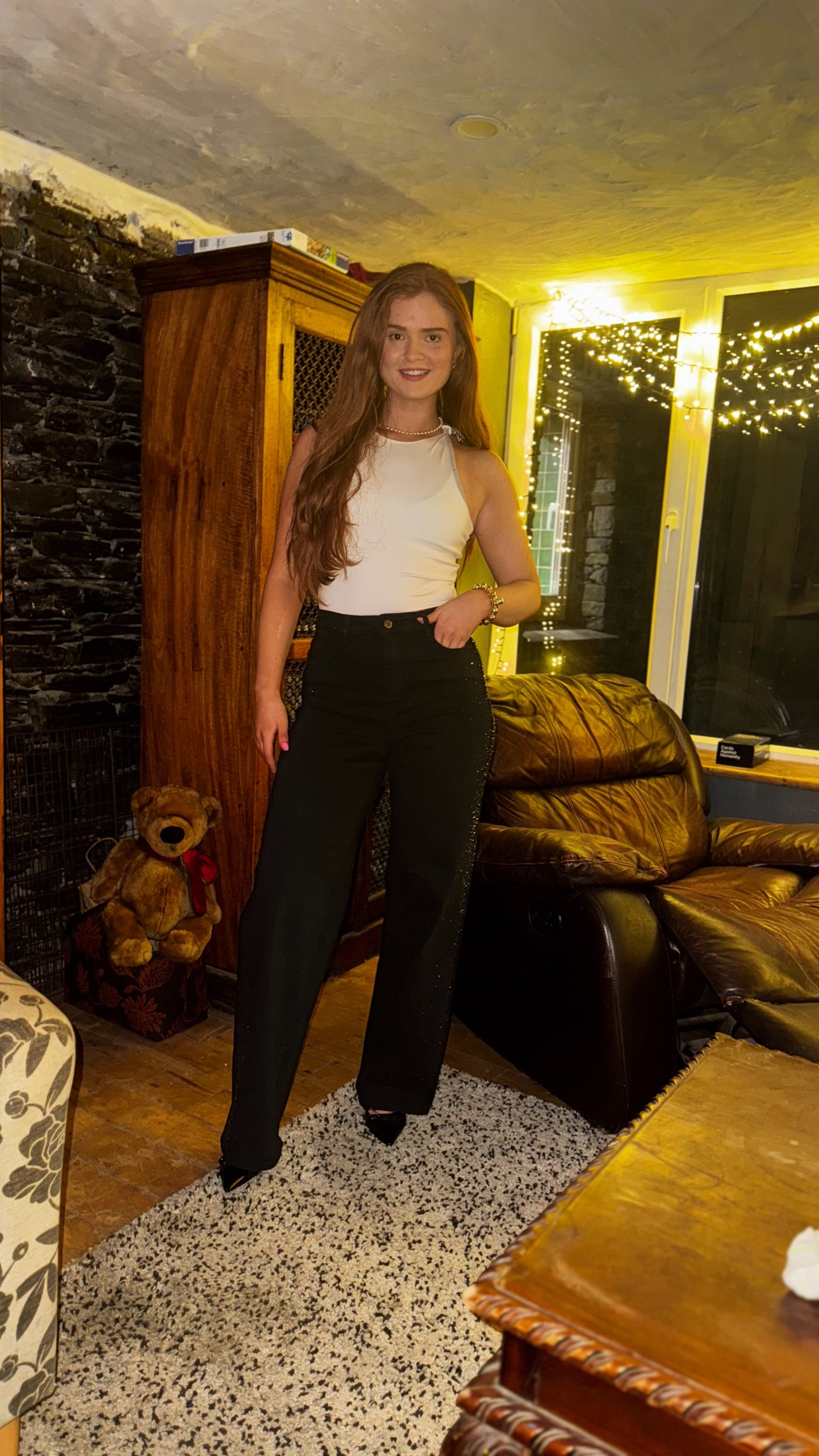 Diana Diamonte Glimmer Super Stretch 2.0 Jeans. 95% cotton