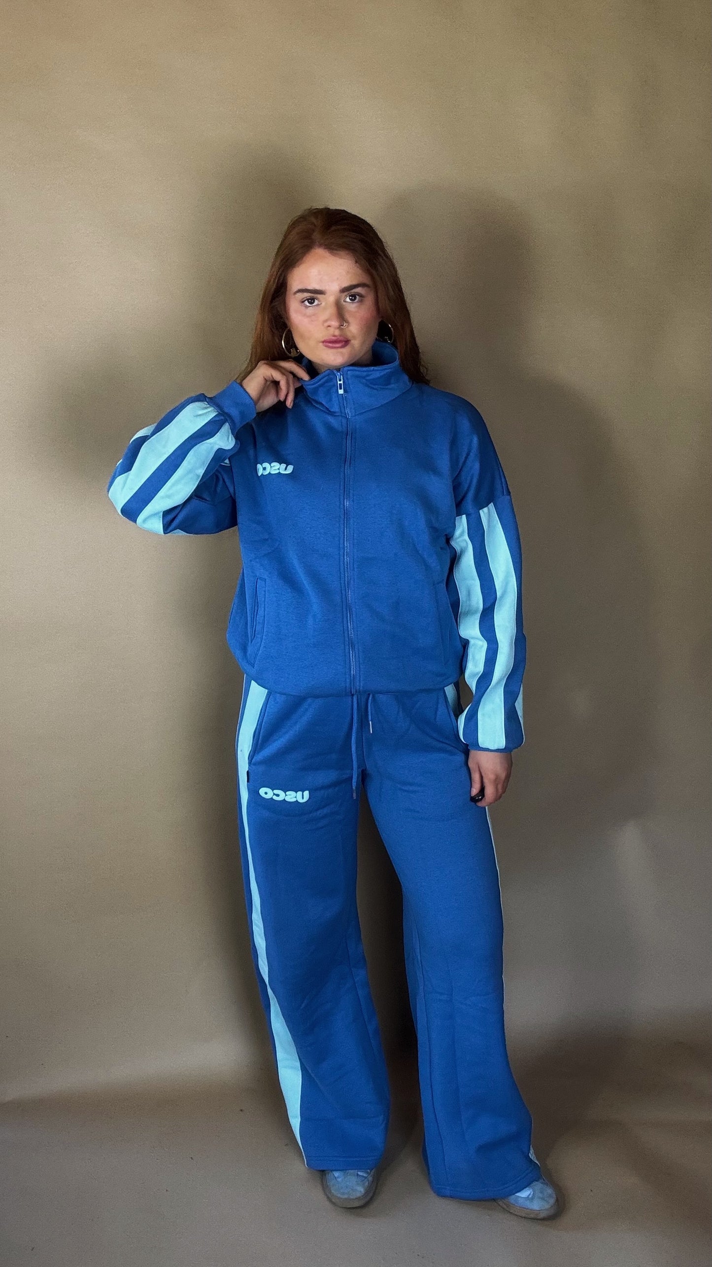 Storm 80% cotton SET fleece line set *oversize, size down*
