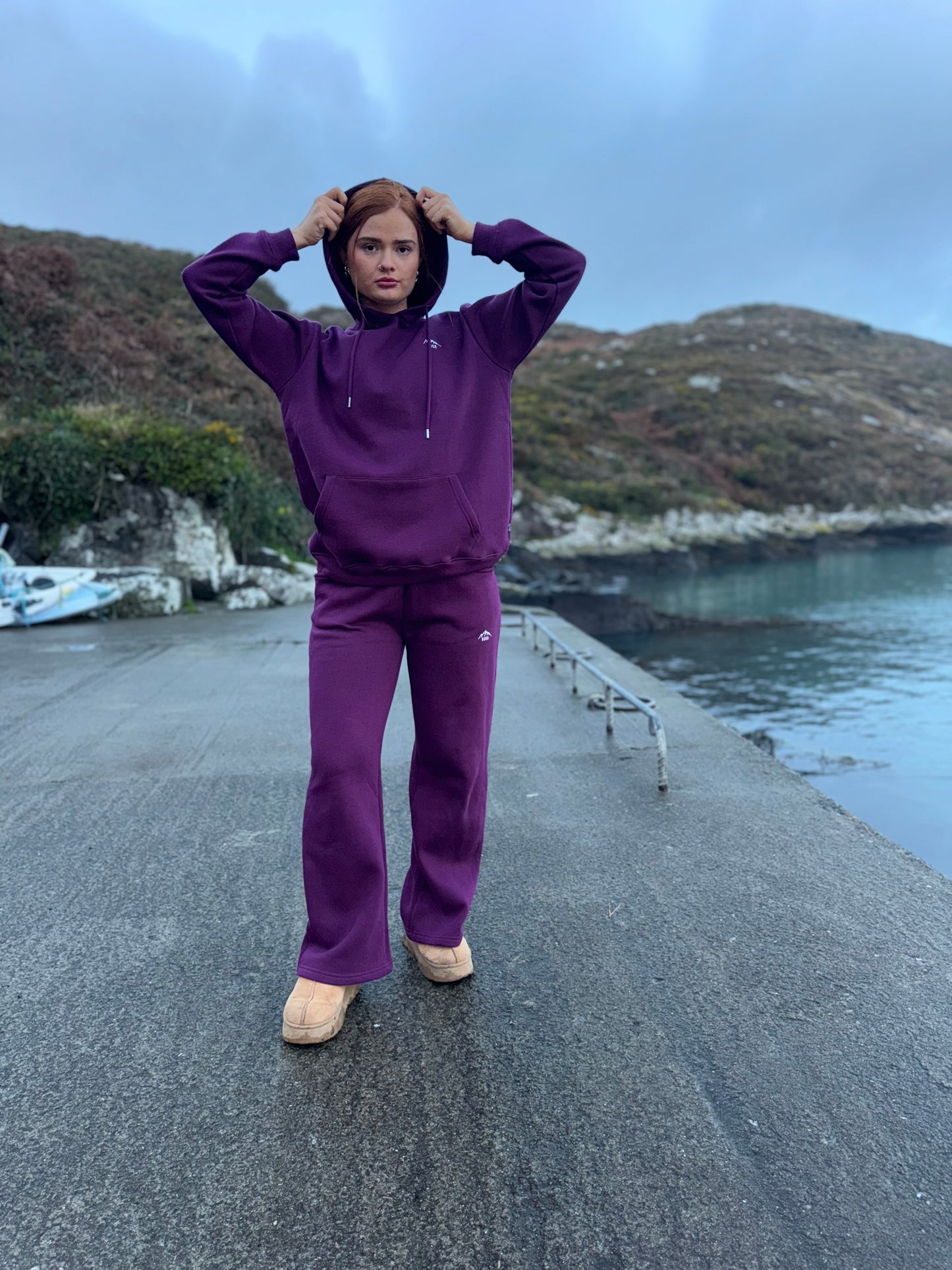 Grace 80% cotton fleece line set