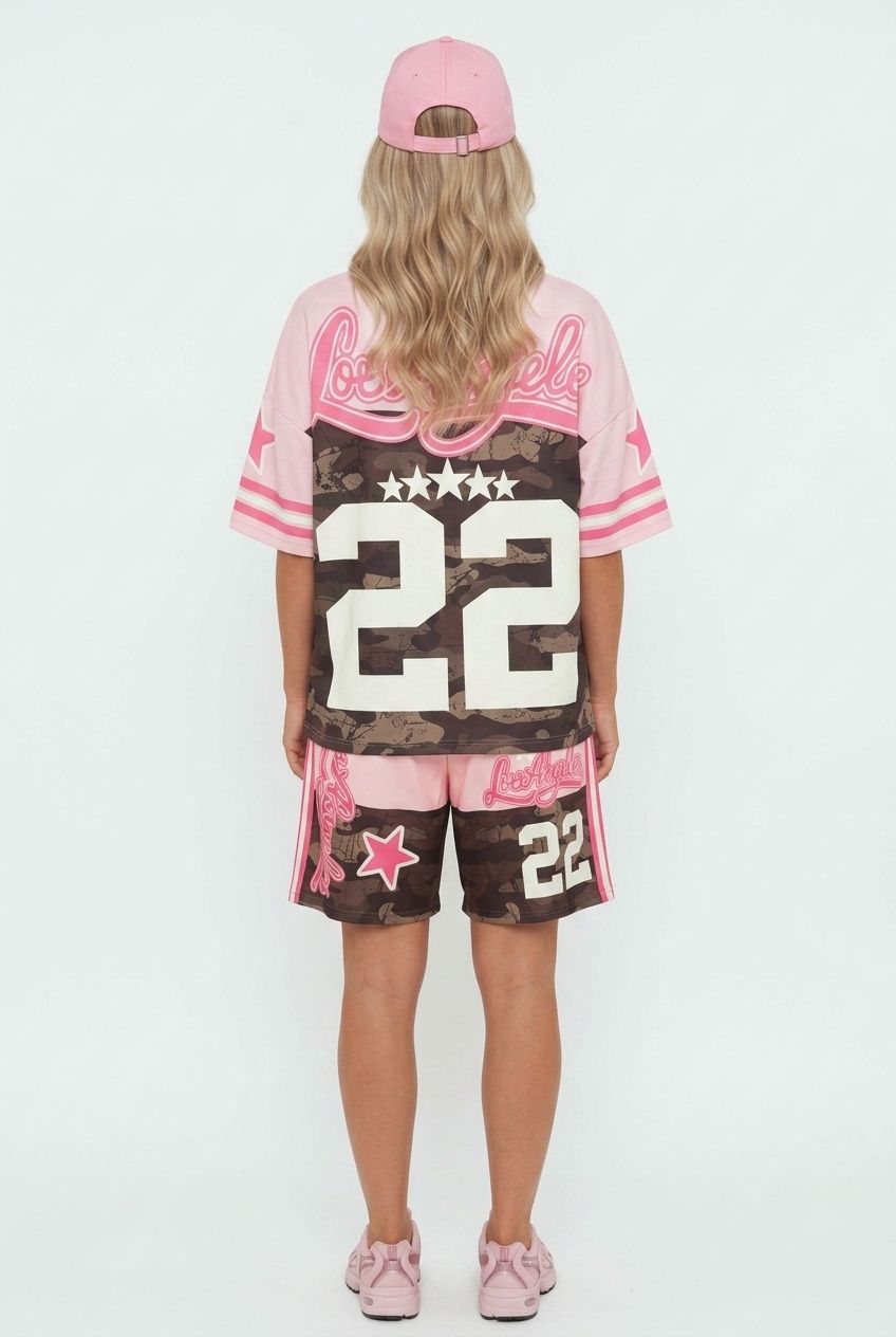 Angela Jersey and short set