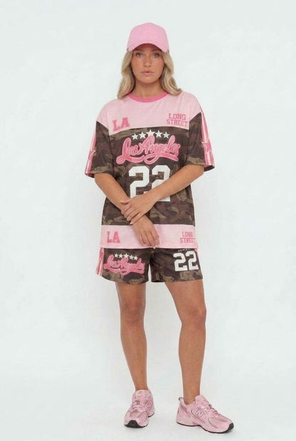 Angela Jersey and short set