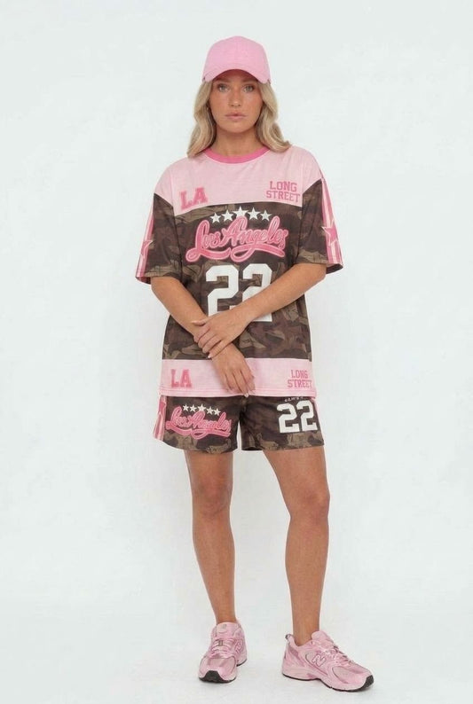 Angela Jersey and short set