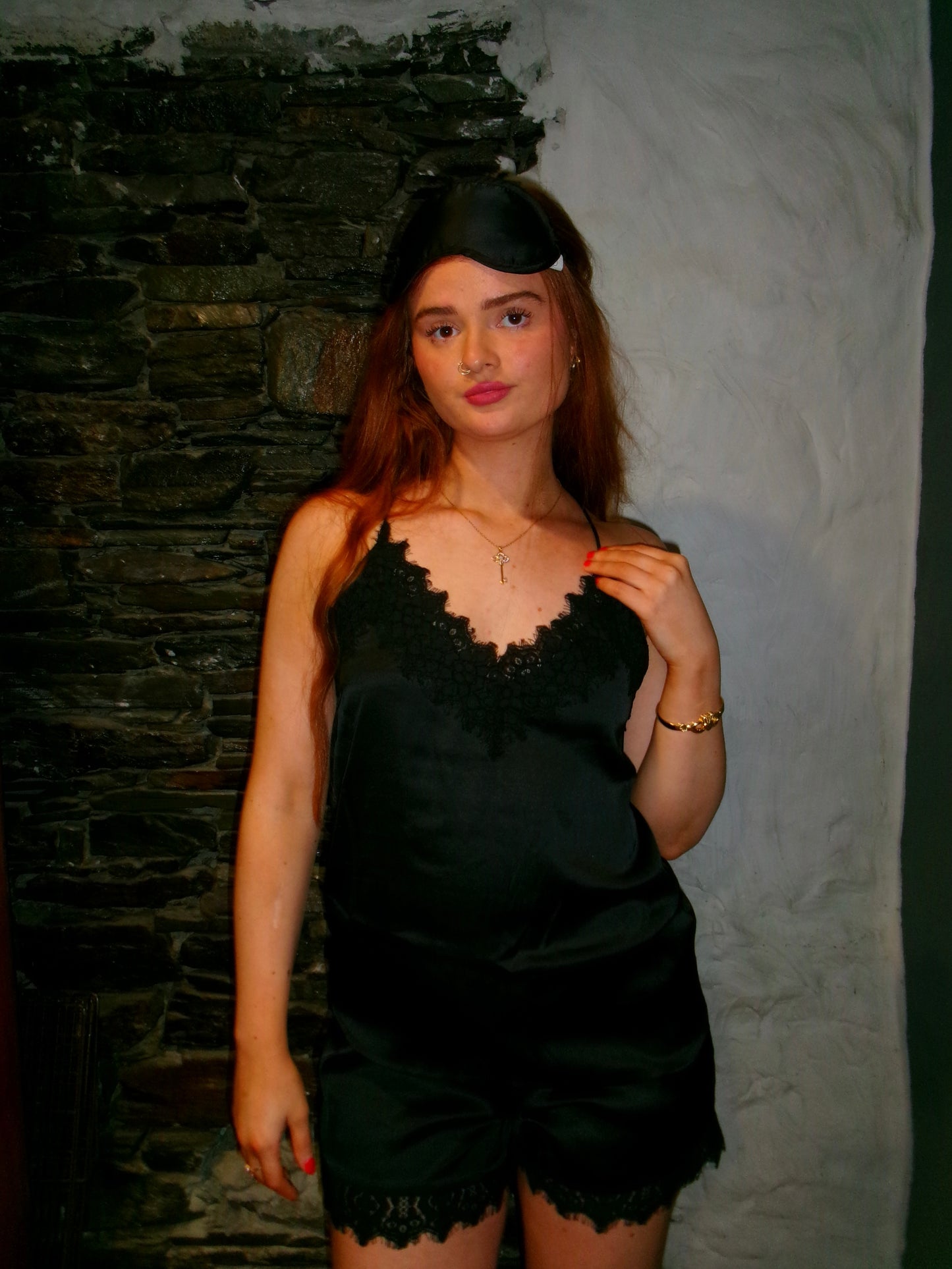 Chloé 2 piece Satin Nightwear