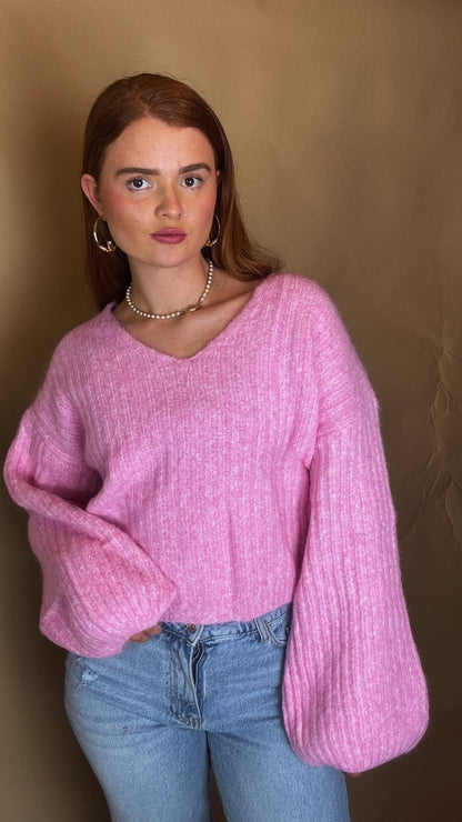 Kayleigh Balloon Sleeve Knit