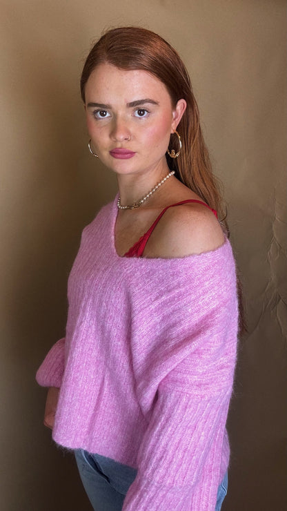 Kayleigh Balloon Sleeve Knit